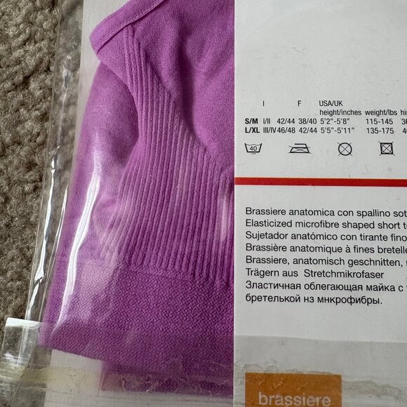 NEW in original packaging, 2-pack wirefree bralettes, size S/M - Picture 5 of 10